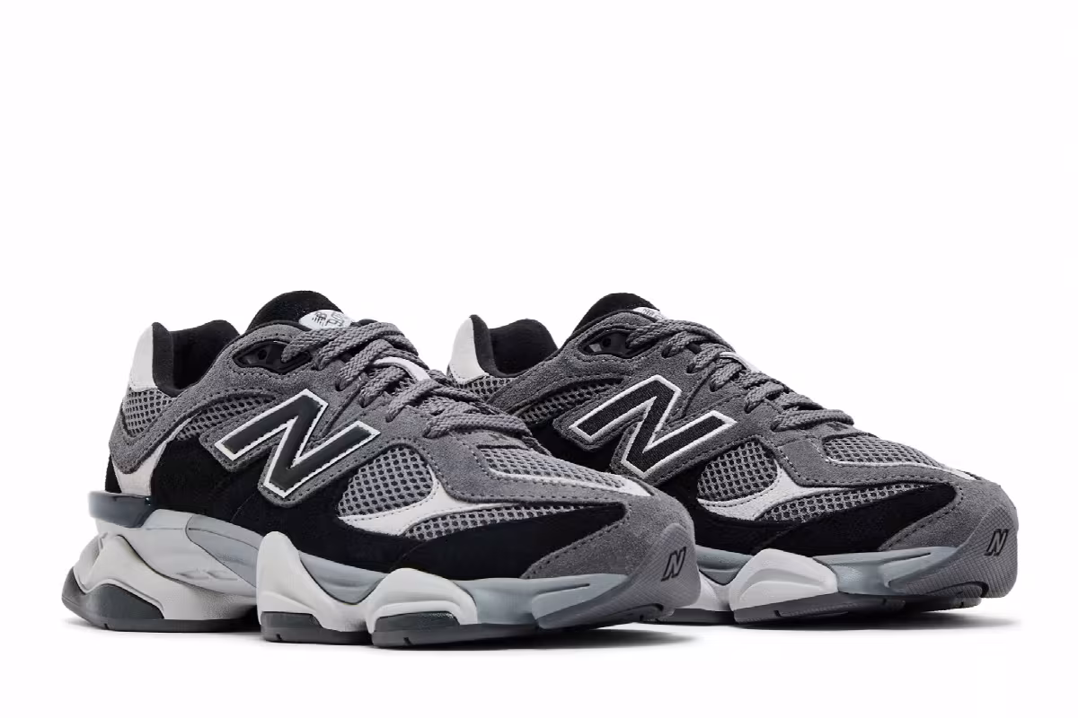 New Balance 9060 Black Castlerock, view 9