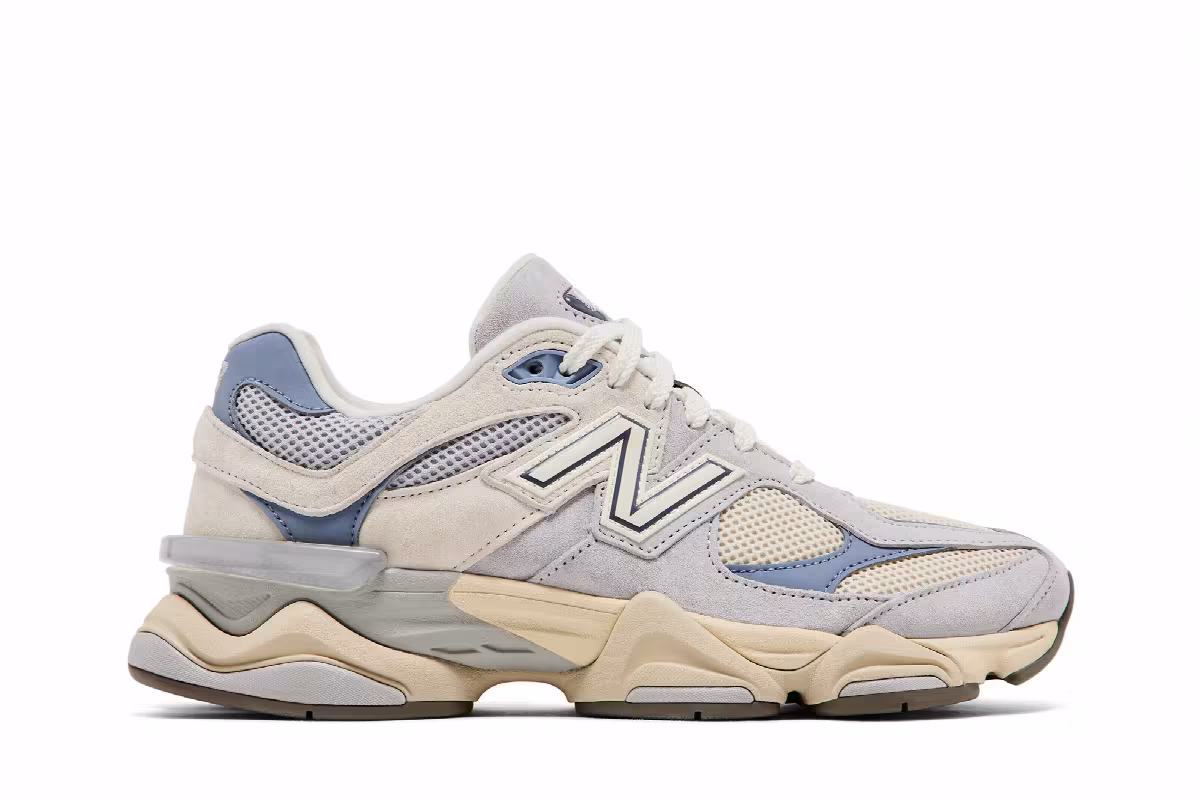 New Balance 9060 Pearl Grey Linen, view 2