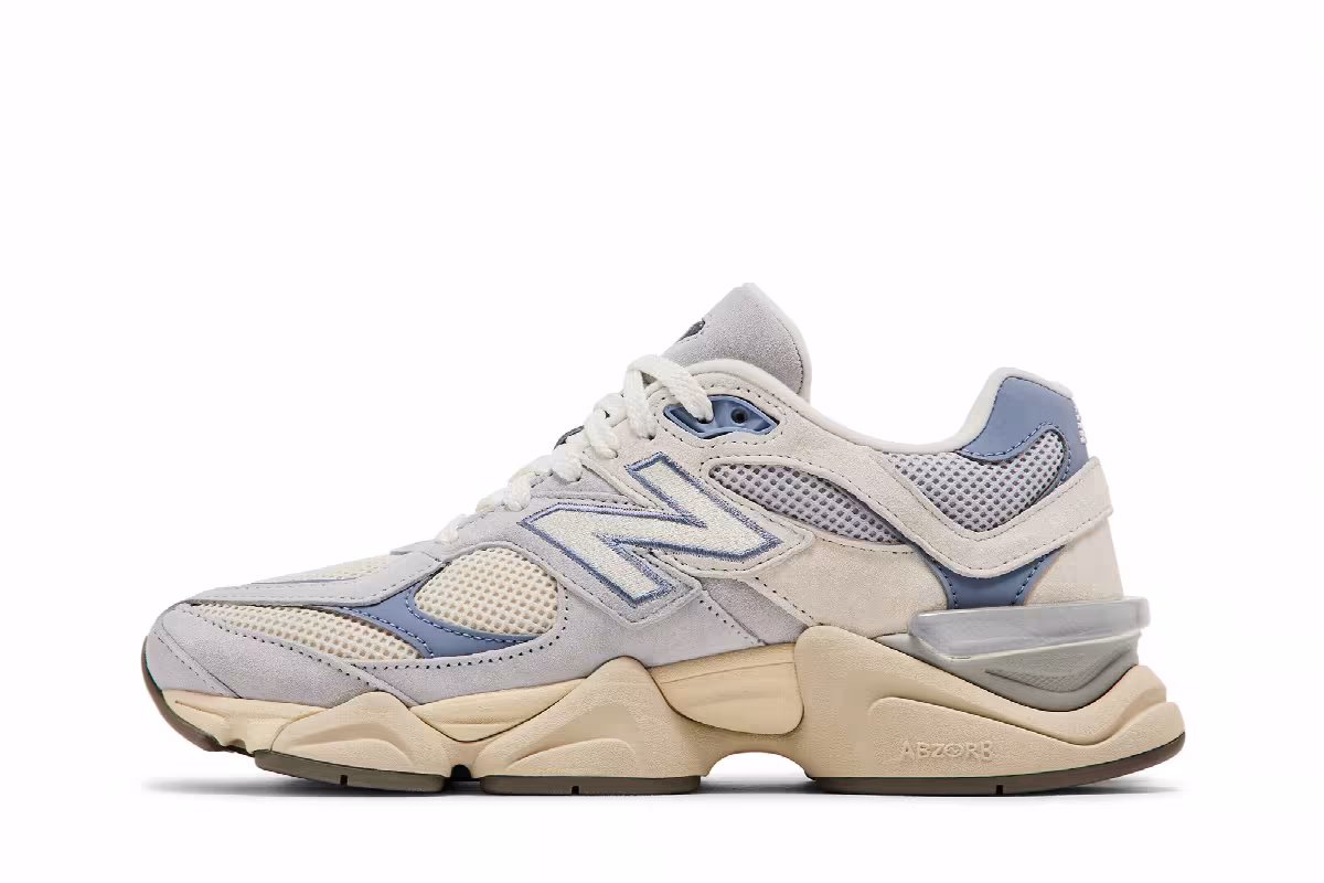 New Balance 9060 Pearl Grey Linen, view 4