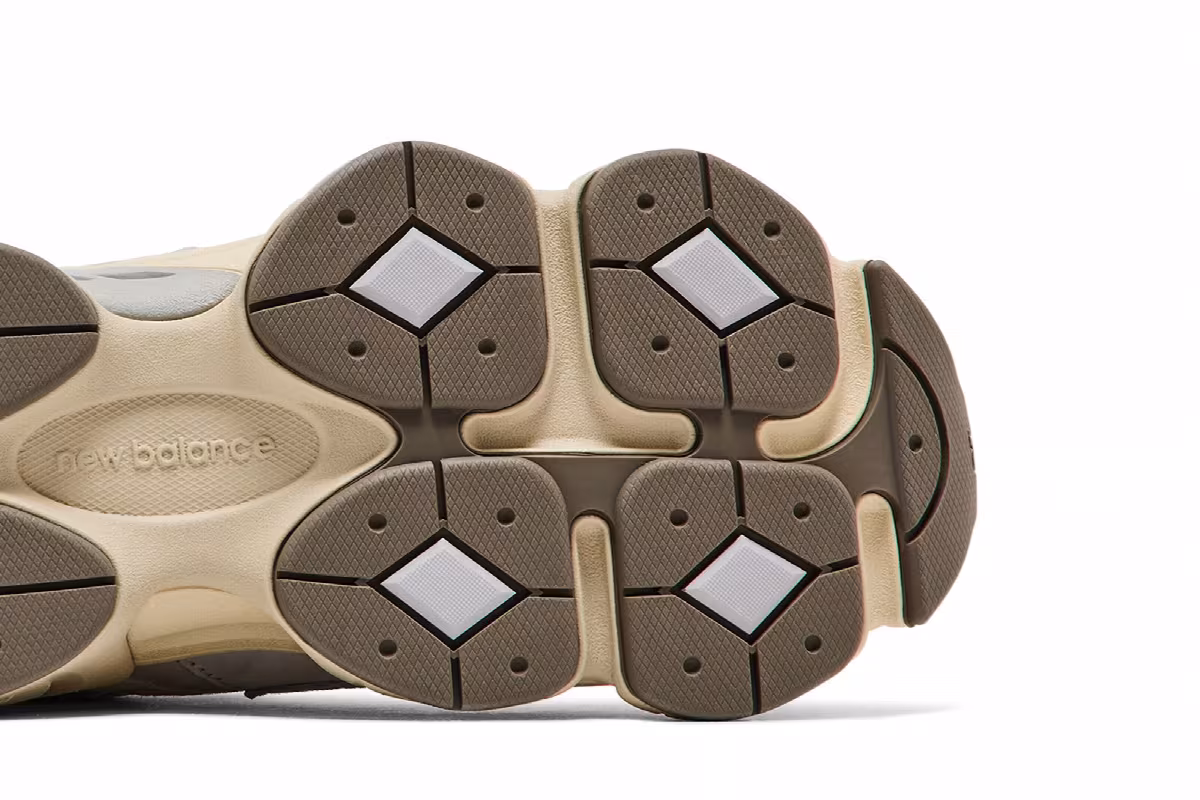 New Balance 9060 Pearl Grey Linen, view 6