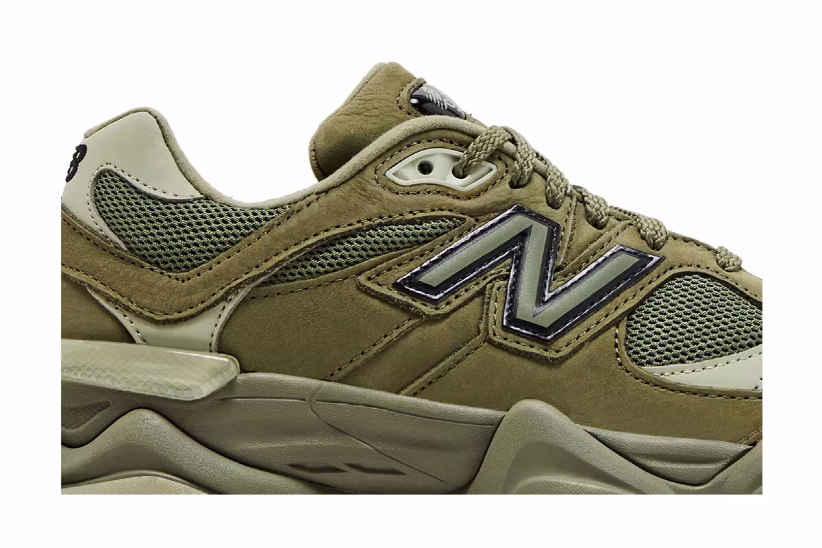 New Balance Men's 9060 Dark Olivine, view 3