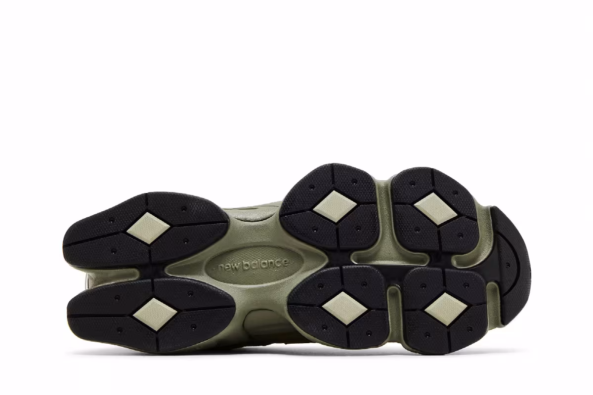 New Balance Men's 9060 Dark Olivine, view 5