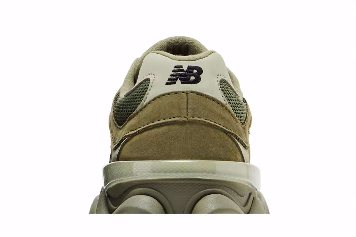 New Balance Men's 9060 Dark Olivine, view 8