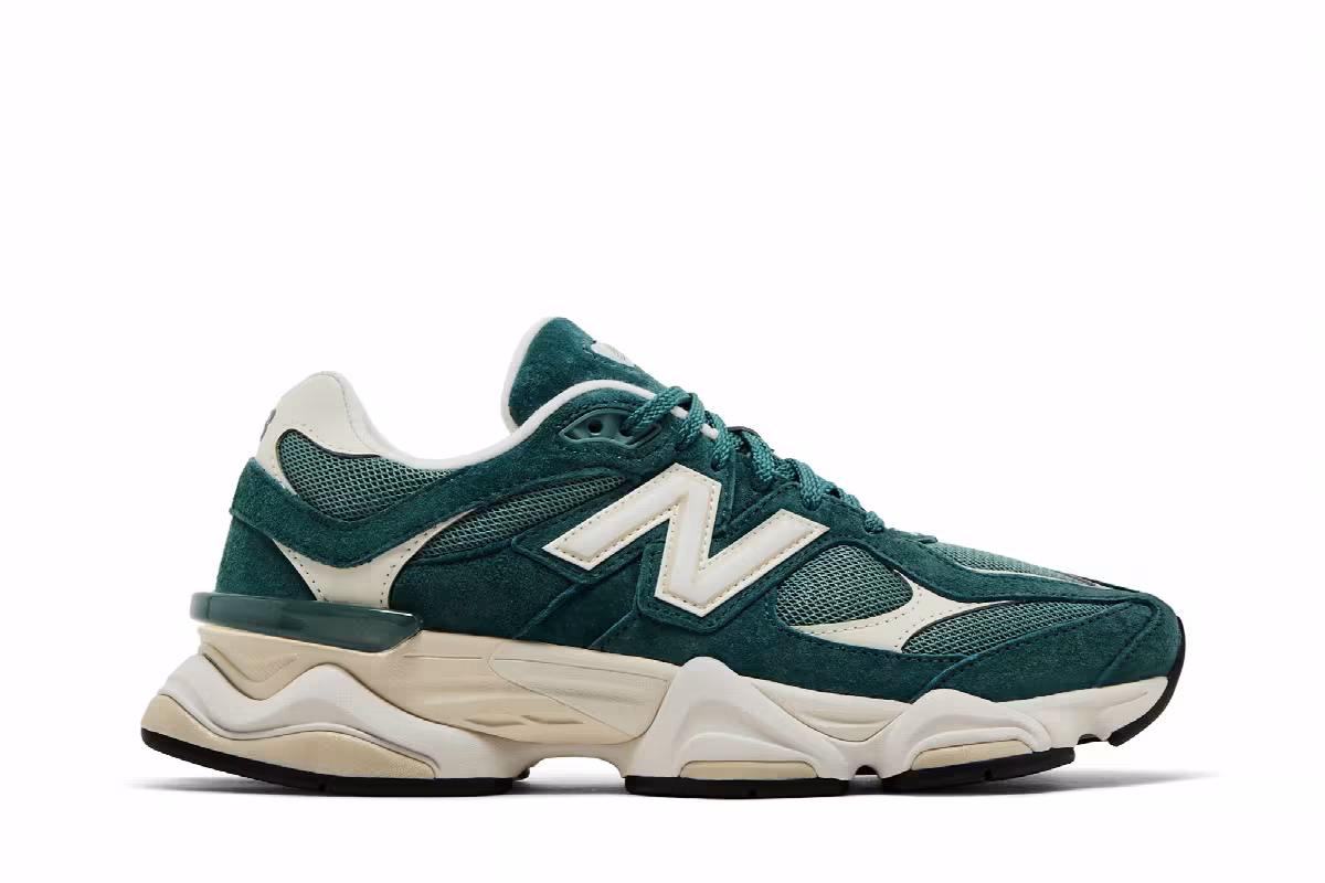 New Balance 9060 New Spruce White, view 2