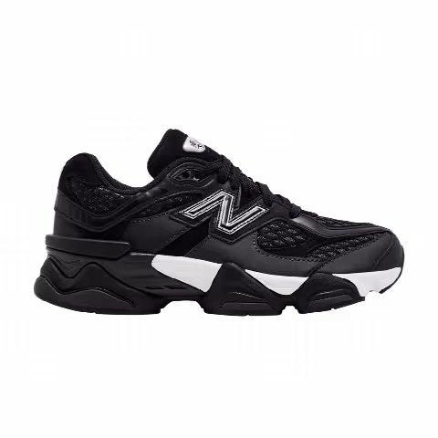 New Balance 9060 Big Kid 'Black Silver' Shoe Palace Exclusive