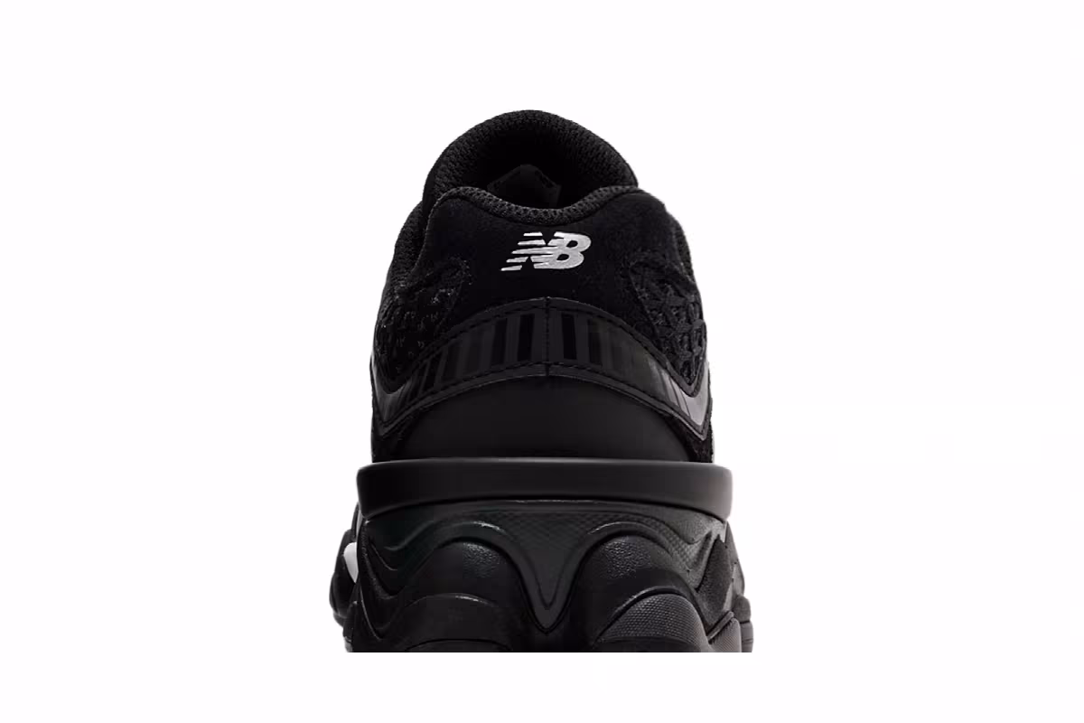 New Balance 9060 Big Kid Black Silver, view 8