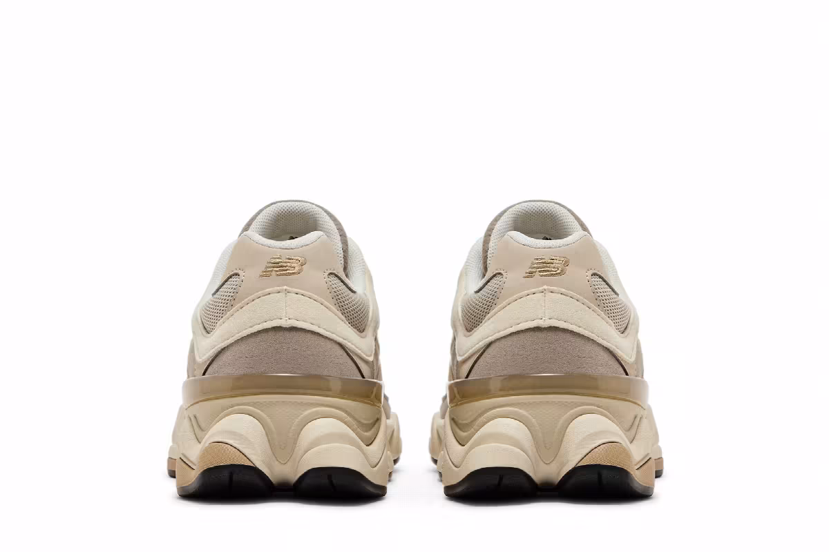 New Balance 9060 Big Kid Linen Timberwolf, view 7