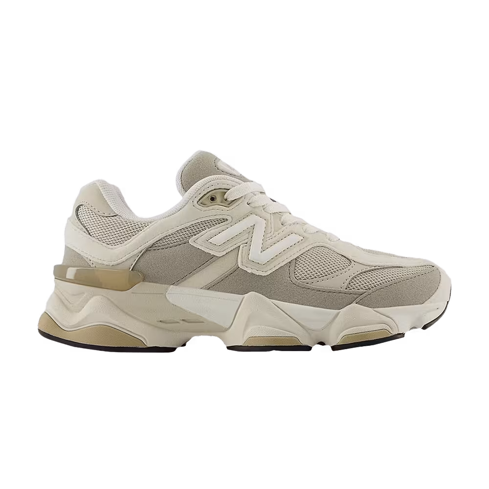 New Balance 9060 Big Kid Wide Linen Timberwolf