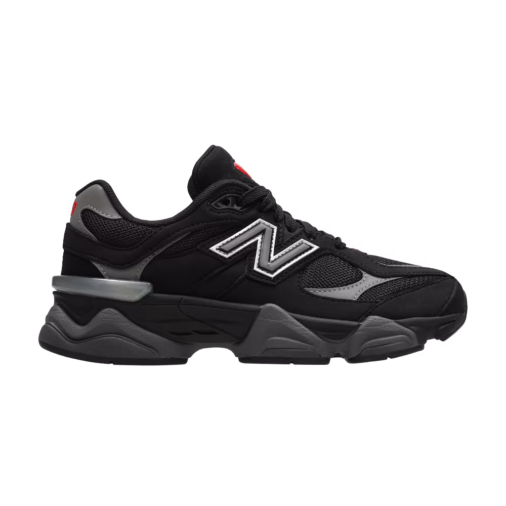 New Balance 9060 Big Kid Black Grey Silver