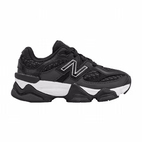 New Balance 9060 Little Kid 'Black Silver' Shoe Palace Exclusive