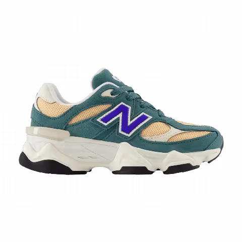 New Balance 9060 Little Kid 'New Spruce Peach Blossom'