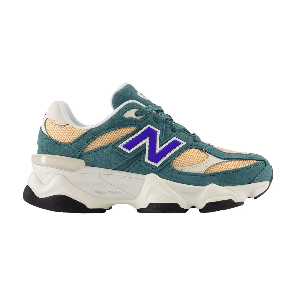 New Balance 9060 Little Kid New Spruce Peach Blossom