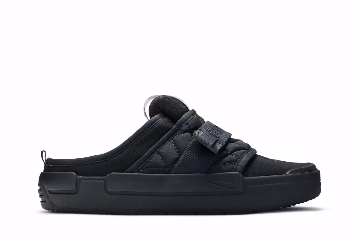 Nike Offline Slip-On Triple Black, view 2