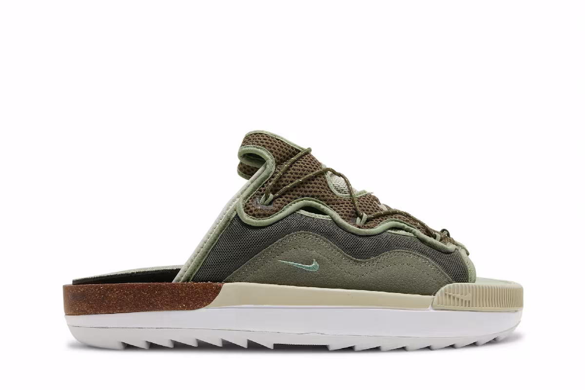 Nike Offline 2.0 Slip-On Medium Olive, view 2