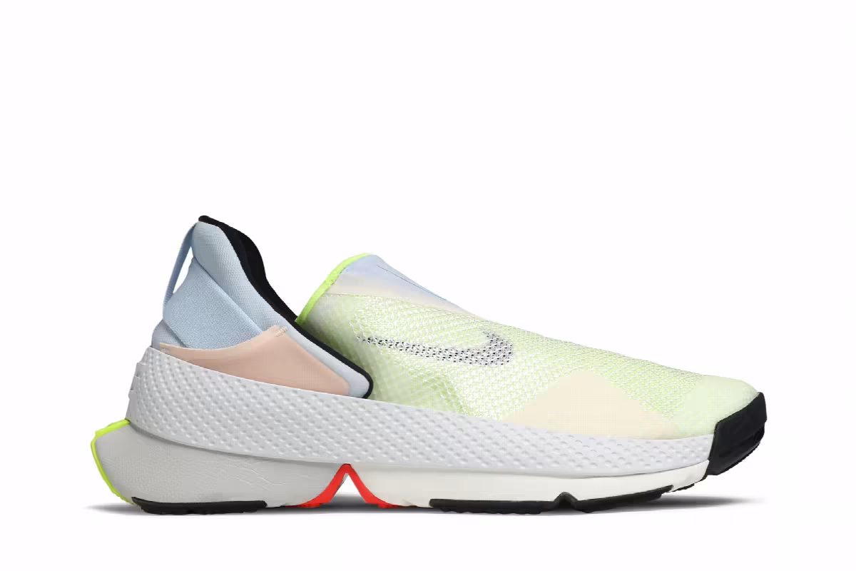 Nike GO FlyEase Volt Celestine Blue, view 2