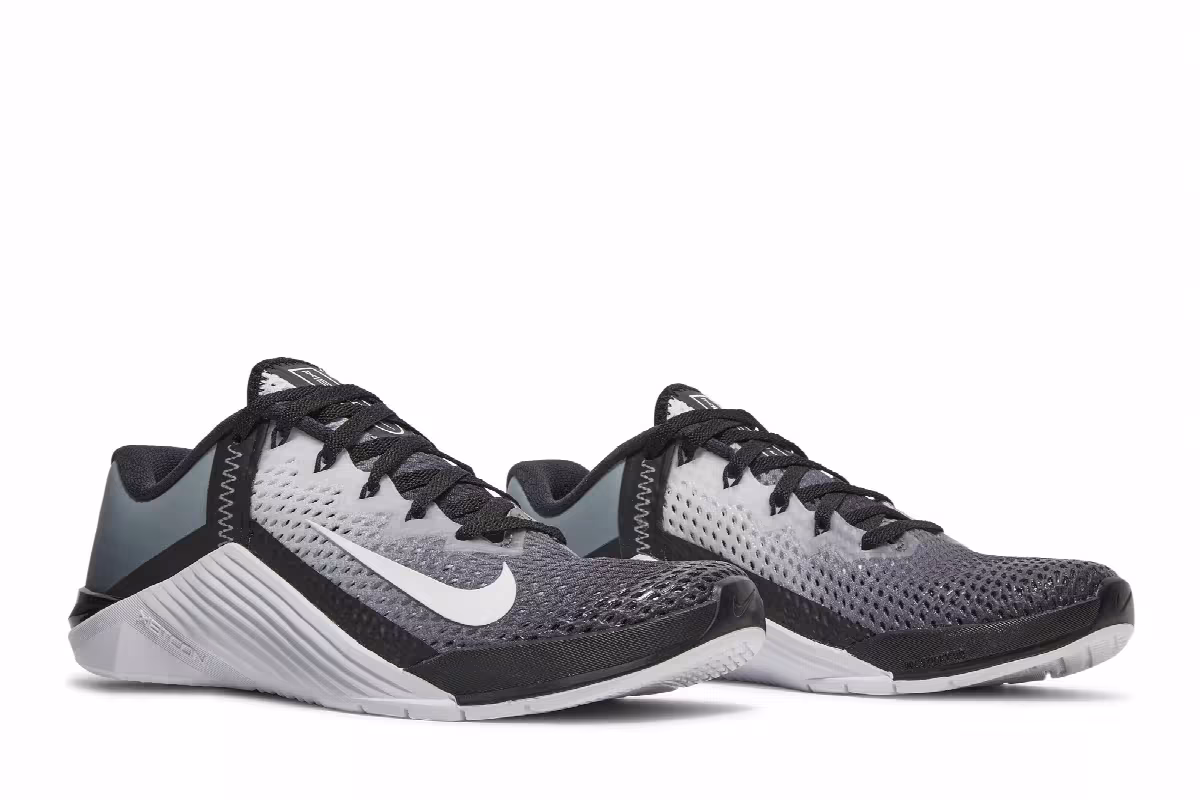 Nike Women's Metcon 6 Black White, view 9