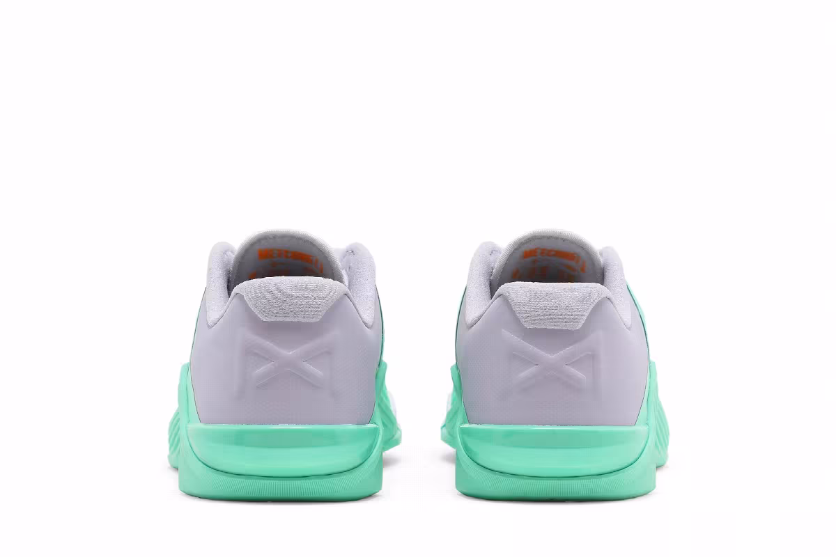 Nike Women's Metcon 6 White Infinite Lilac Green, view 7