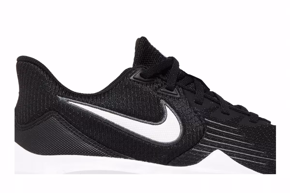 Nike Precision 5 Black White, view 3