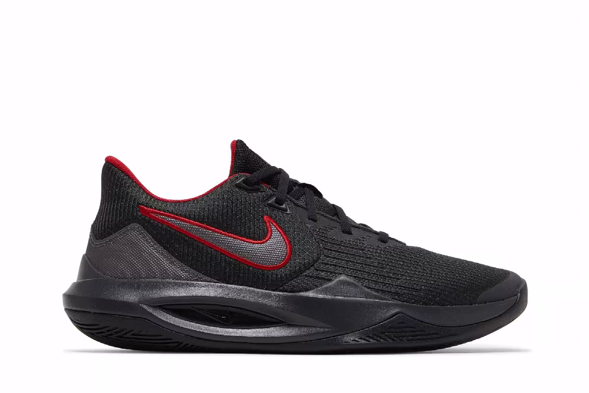 Nike Precision 5 Anthracite Gym Red, view 2