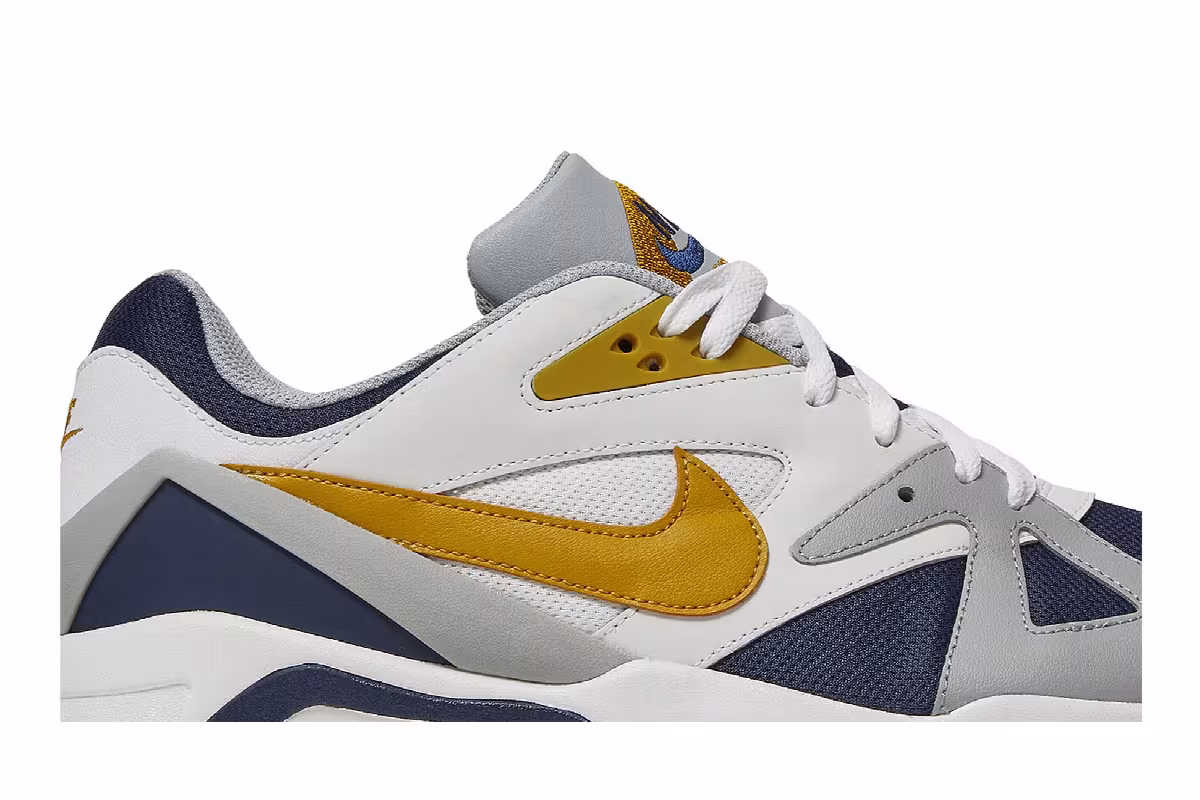 Nike Air Structure Triax 91 White Midnight Navy, view 3