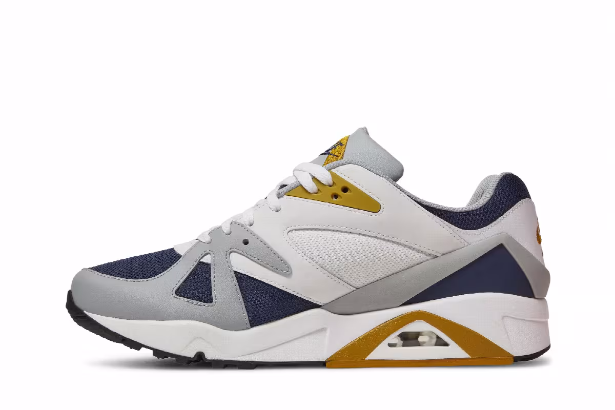 Nike Air Structure Triax 91 White Midnight Navy, view 4