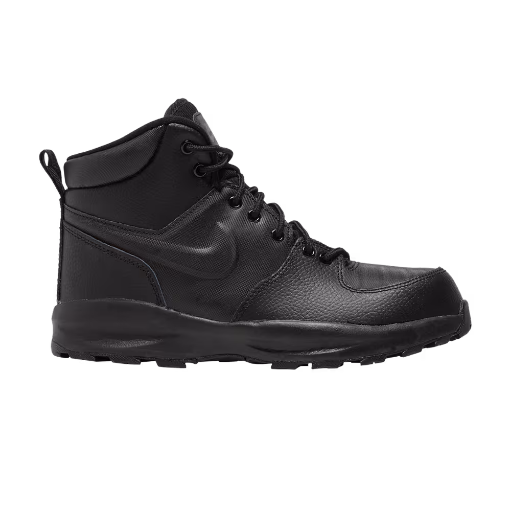 Nike Manoa Leather GS Triple Black