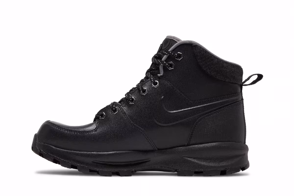 Nike Manoa Leather SE Black, view 4
