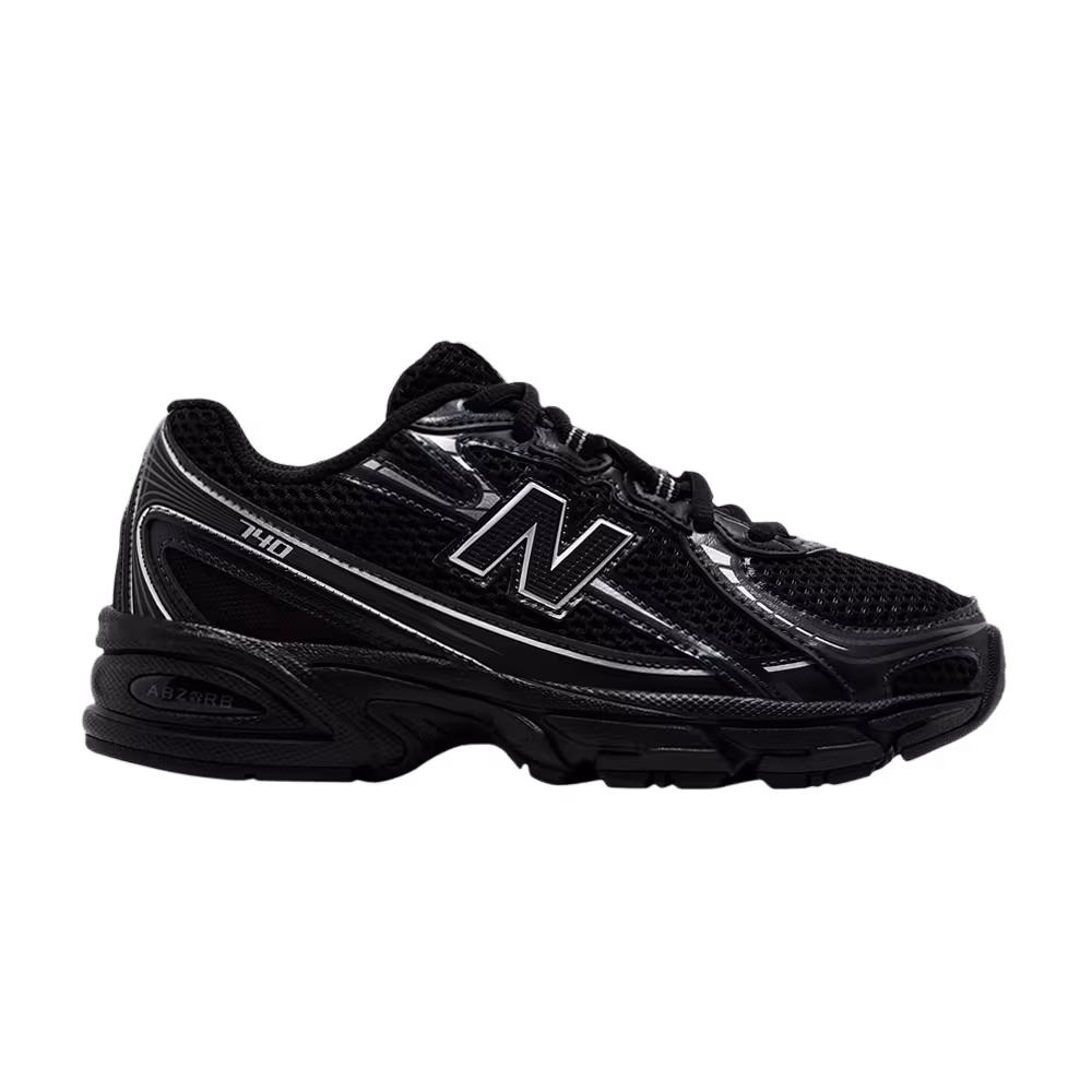 New Balance 740 Big Kid Black Silver Metallic