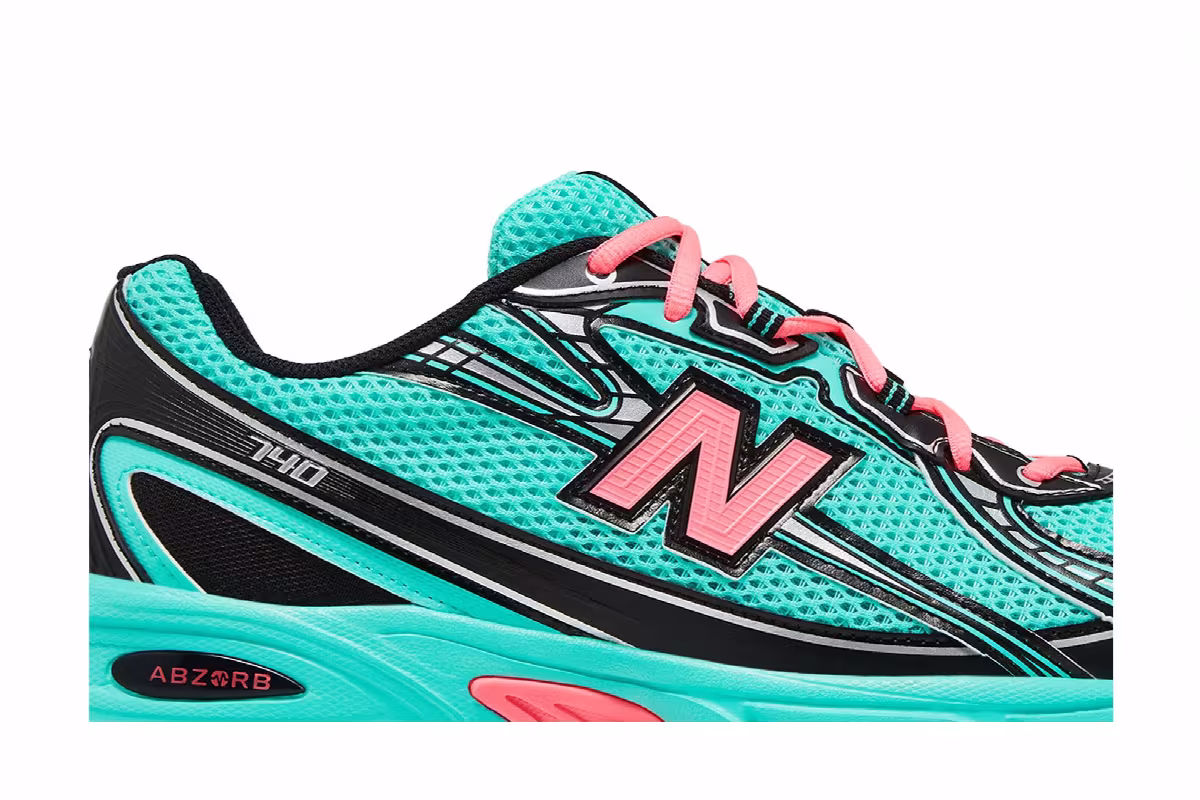 New Balance 740v2 Cyber Jade, view 3