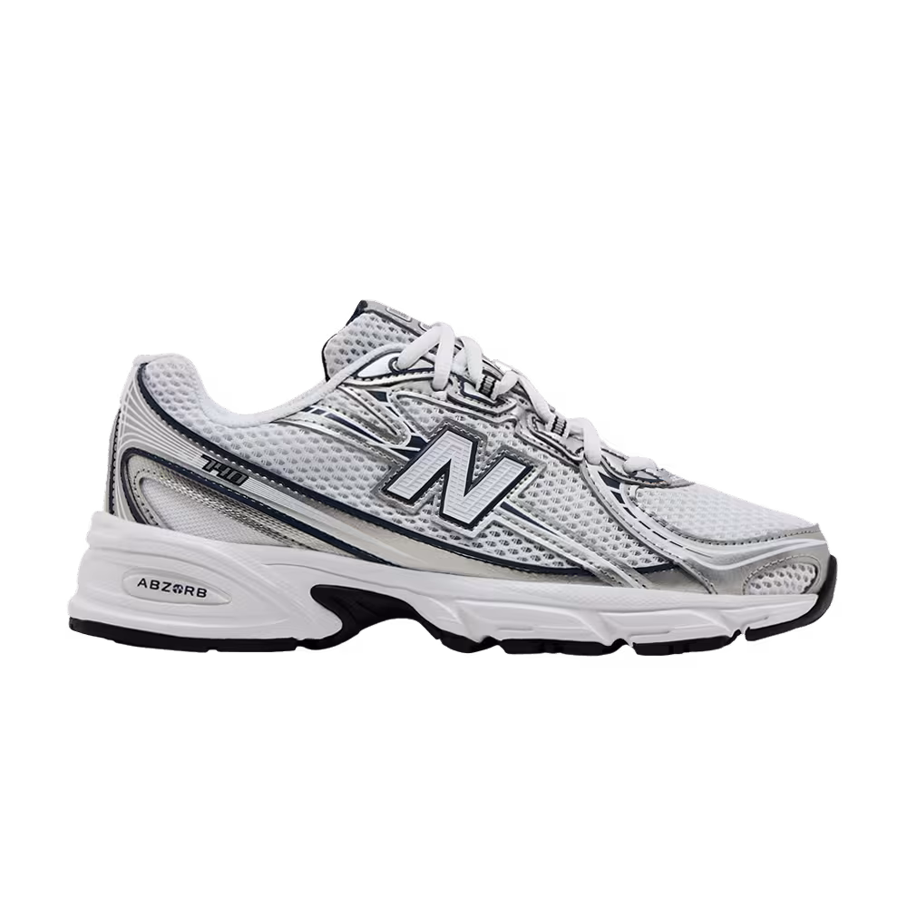 New Balance 740 Big Kid Navy White