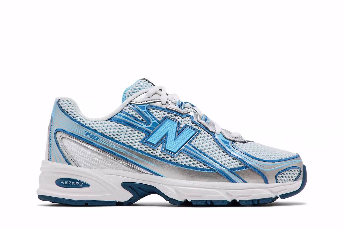 New Balance 740 Blue Agate White, view 2