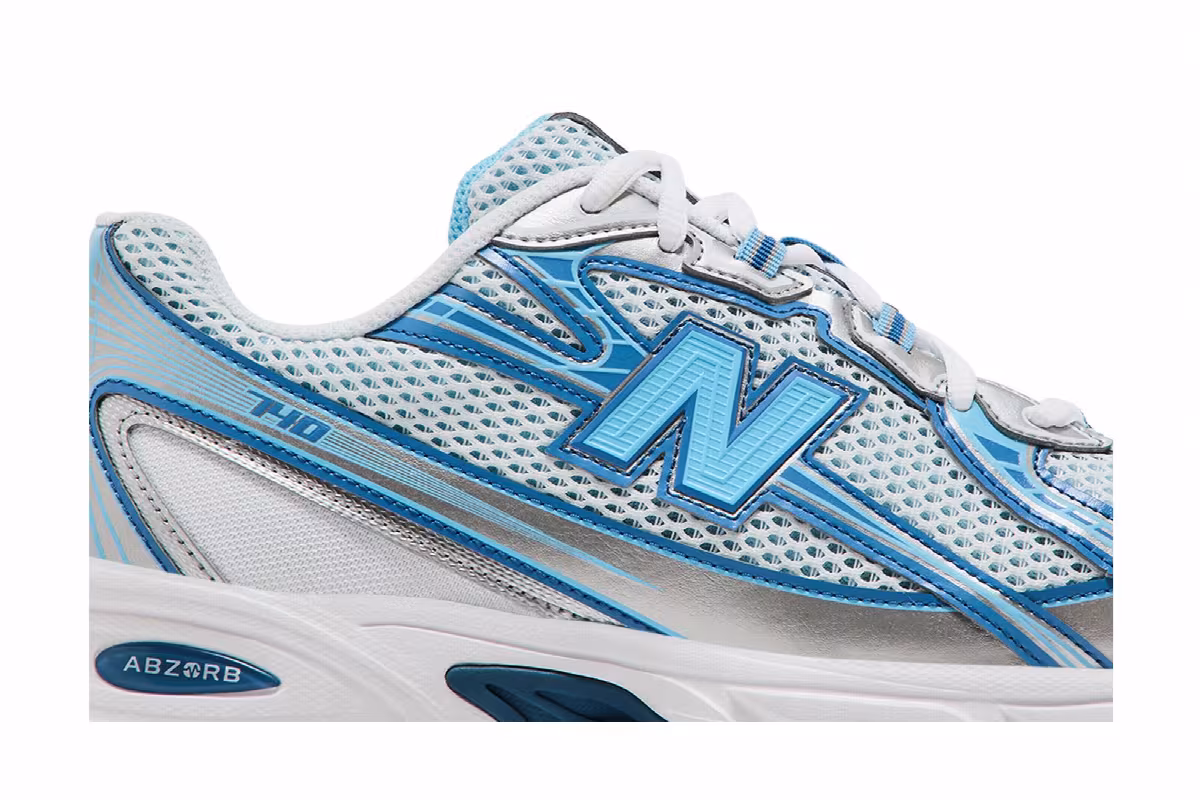 New Balance 740 Blue Agate White, view 3