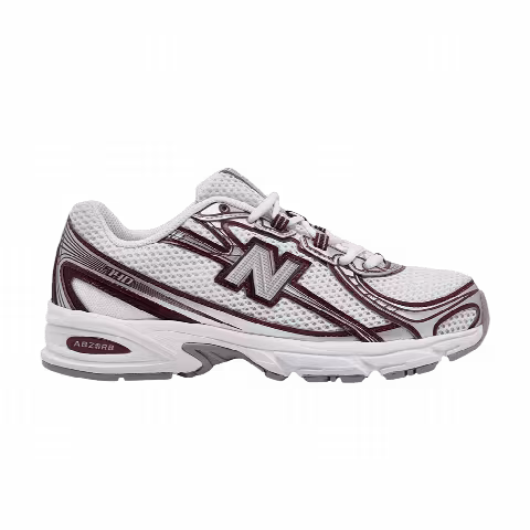 New Balance 740 'White Burgundy Silver'