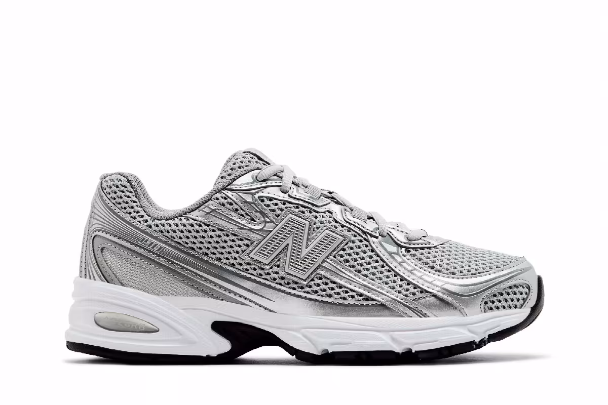 New Balance 740v2 Silver Castlerock, view 2
