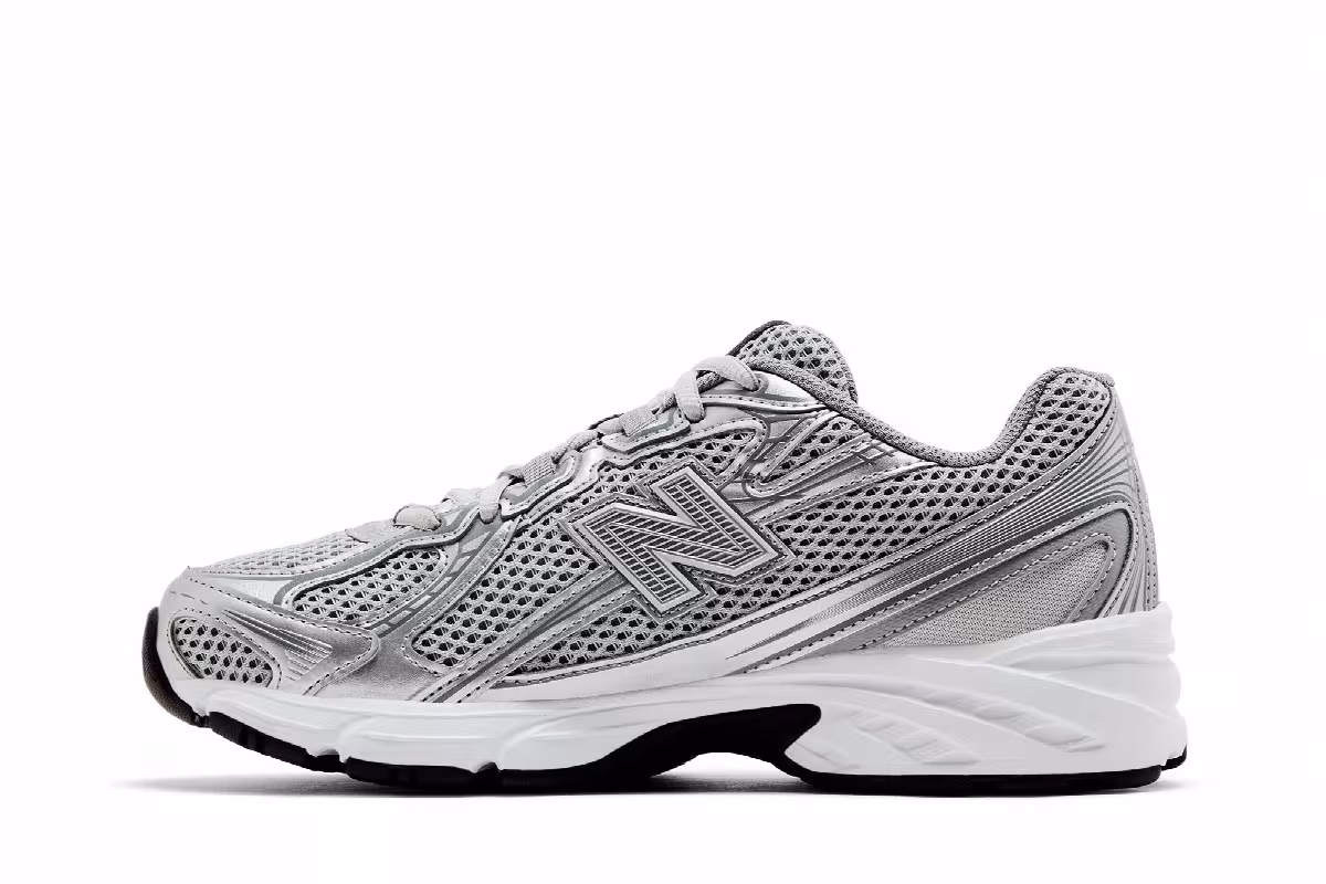 New Balance 740v2 Silver Castlerock, view 4