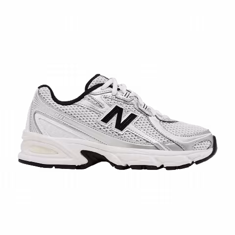 New Balance 740 Big Kid 'White Silver Black'