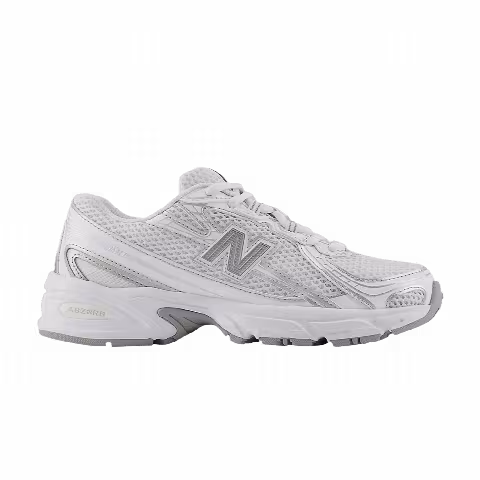 New Balance 740 Big Kid 'White Silver Metallic'