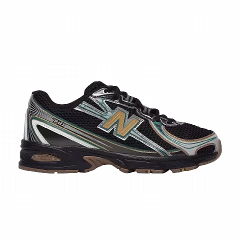 New Balance 740 Big Kid 'Black Grey Olive'
