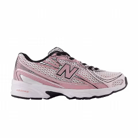 New Balance 740v2 Little Kid 'Washed Burgundy Pink Taffy'