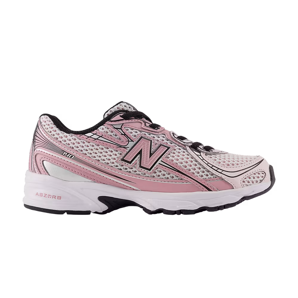 New Balance 740v2 Little Kid Washed Burgundy Pink Taffy
