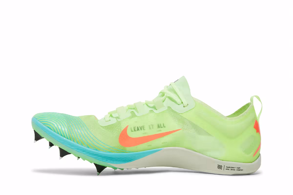 Nike Zoom Victory 5 XC Barely Volt Hyper Orange, view 4