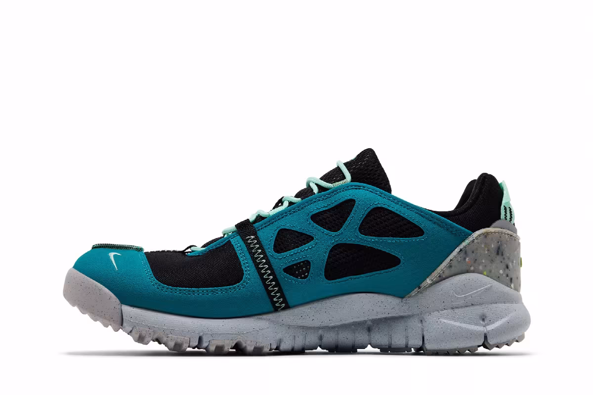 Nike Free Terra Vista Black Bright Spruce, view 4