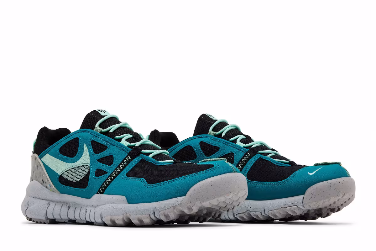 Nike Free Terra Vista Black Bright Spruce, view 9