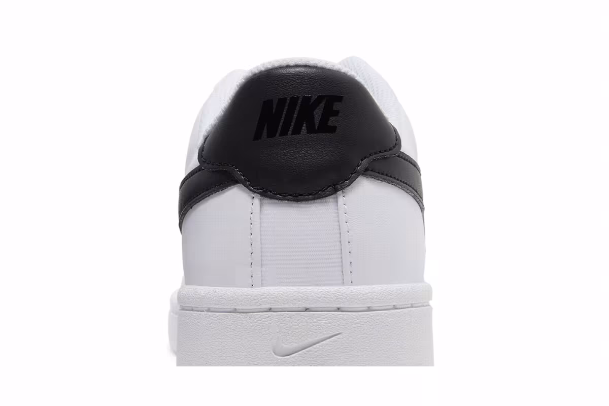 Nike Court Royale 2 Low White Black, view 8