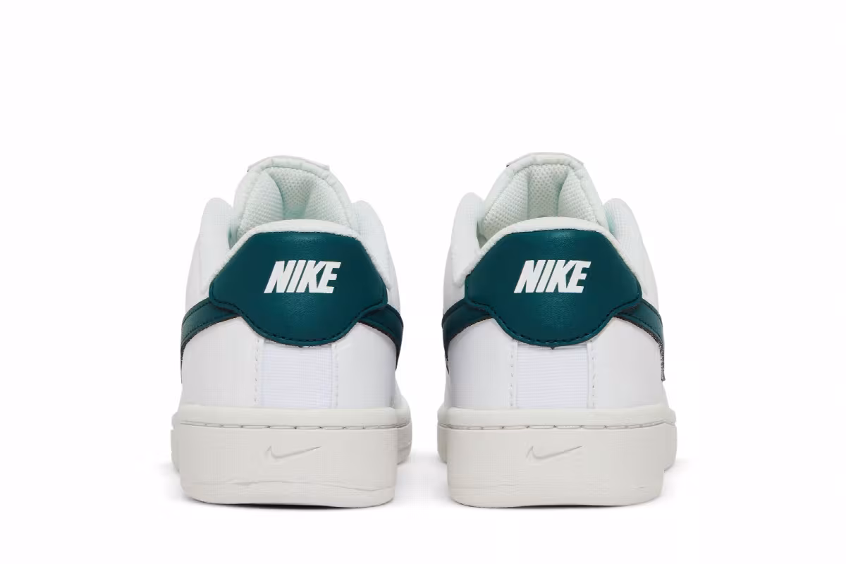 Nike Court Royale 2 Low White Dark Teal Green, view 7