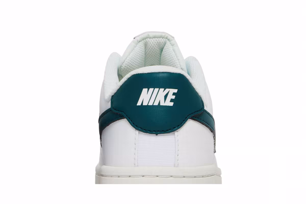 Nike Court Royale 2 Low White Dark Teal Green, view 8