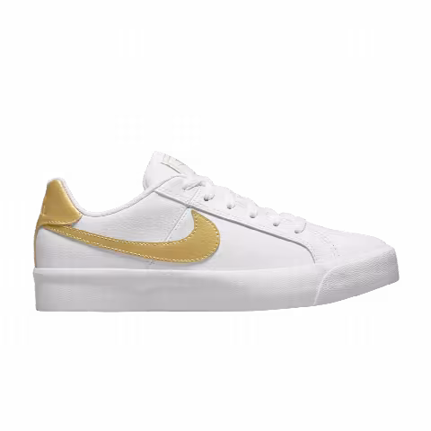 Nike Wmns Court Royale AC 'White Metallic Gold'