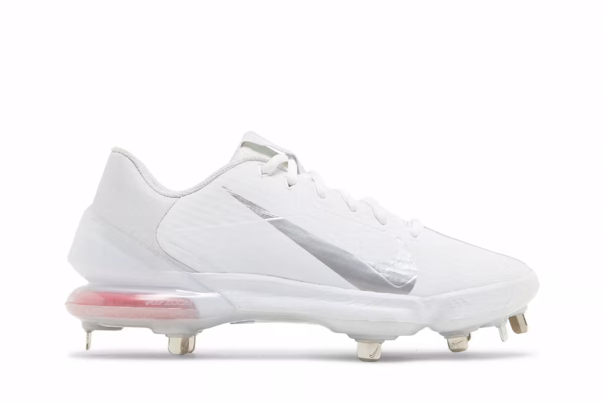 Nike Force Zoom Trout 7 Pro White Light Smoke Grey, view 2