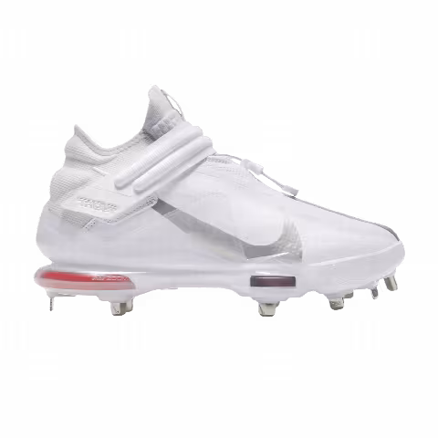 Nike Force Zoom Trout 7 Pro Mid 'White Metallic Silver'