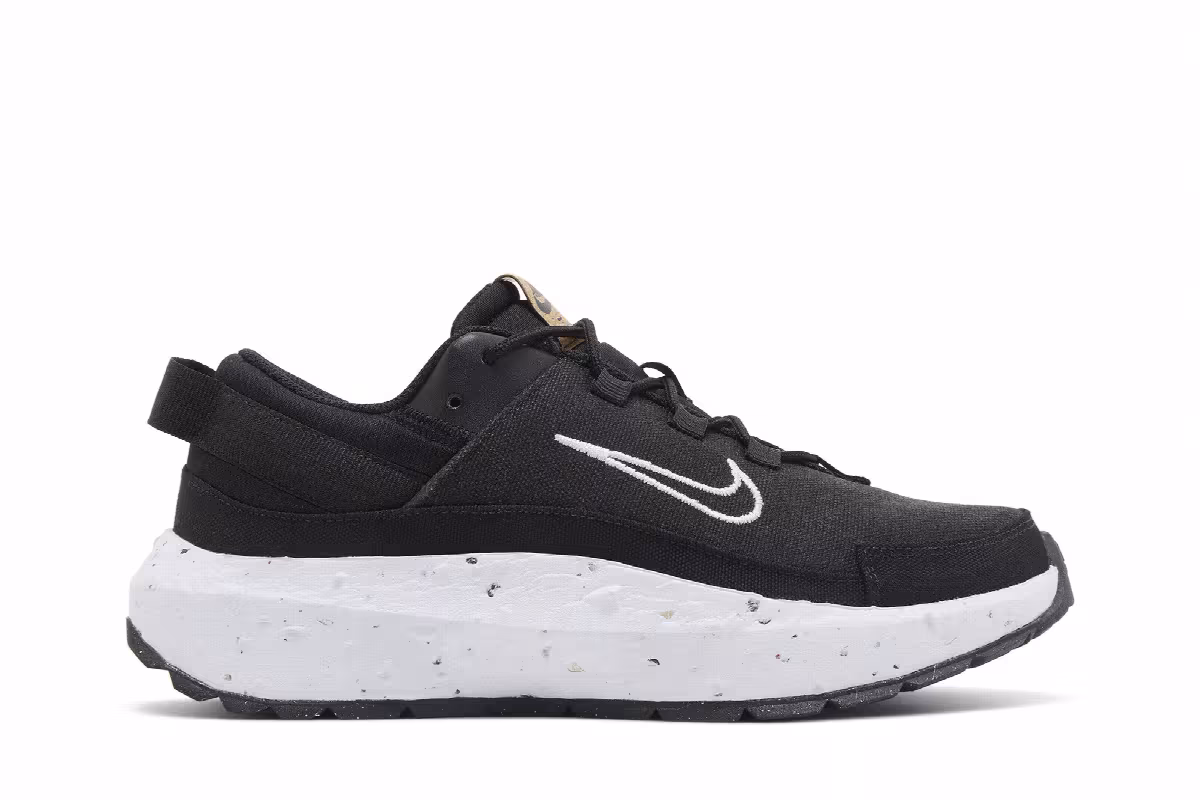 Nike Women's Crater Remixa Black White, view 2